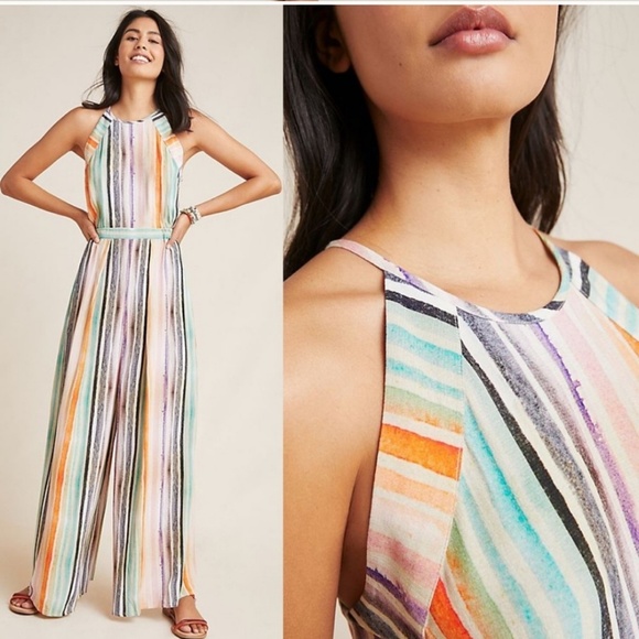 Anthropologie | Bl-nk "Gallery Row" jumpsuit - Picture 2 of 4